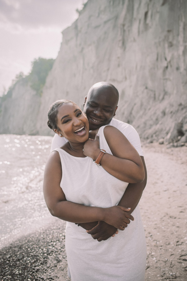 Scarborough Bluffs Engagement Photoshoot