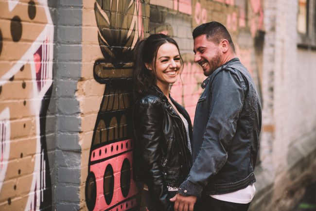 Downtown Toronto Engagement Photography
