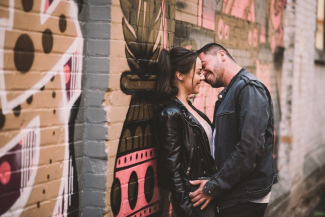 Downtown Toronto Engagement Photography