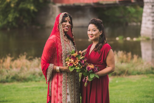 West Montrose Covered Bridge Wedding Photography