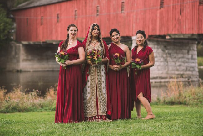 West Montrose Covered Bridge Wedding Photography