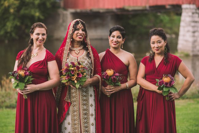 West Montrose Covered Bridge Wedding Photography