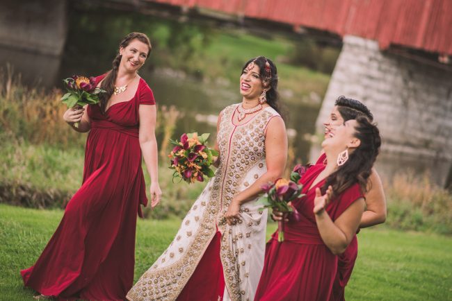 West Montrose Covered Bridge Wedding Photography