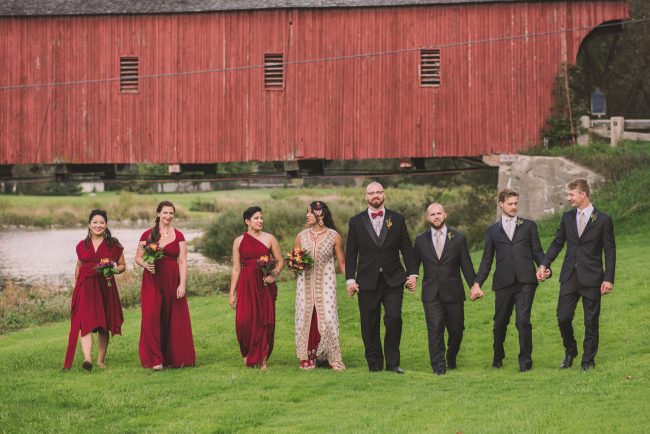 Covered Bridge Wedding Photos Elora