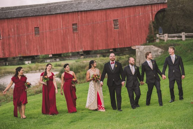 Covered Bridge Wedding Photos Elora
