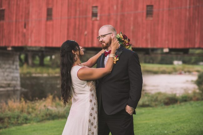 Covered Bridge Wedding Photos Elora