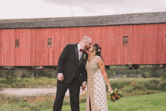 Covered Bridge Wedding Photos Elora