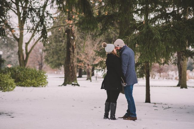 Winter Engagement Guelph Kitchener Waterloo