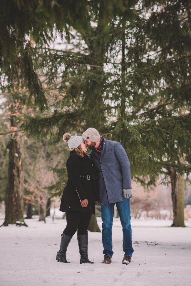 Winter Engagement Guelph Kitchener Waterloo