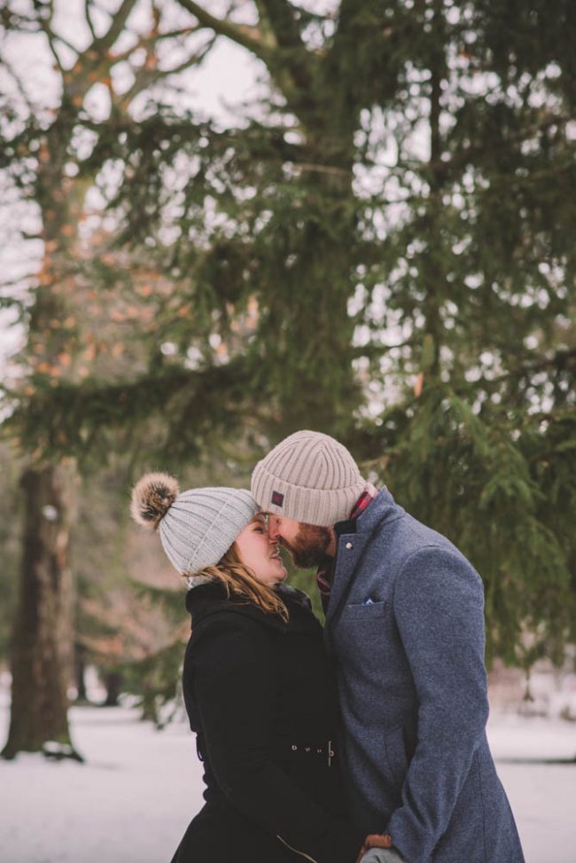 Winter Engagement Guelph Kitchener Waterloo