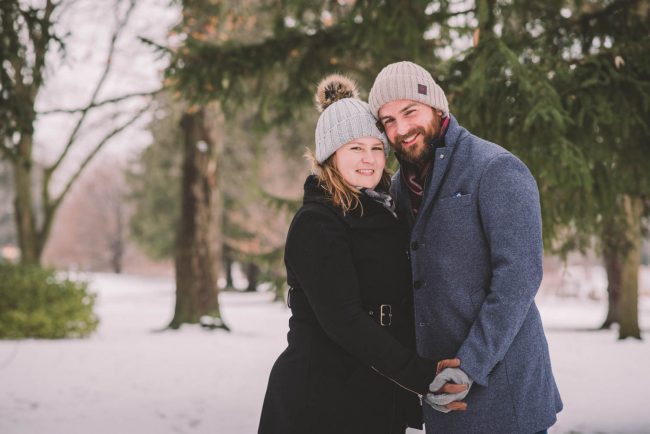 Winter Engagement Guelph Kitchener Waterloo