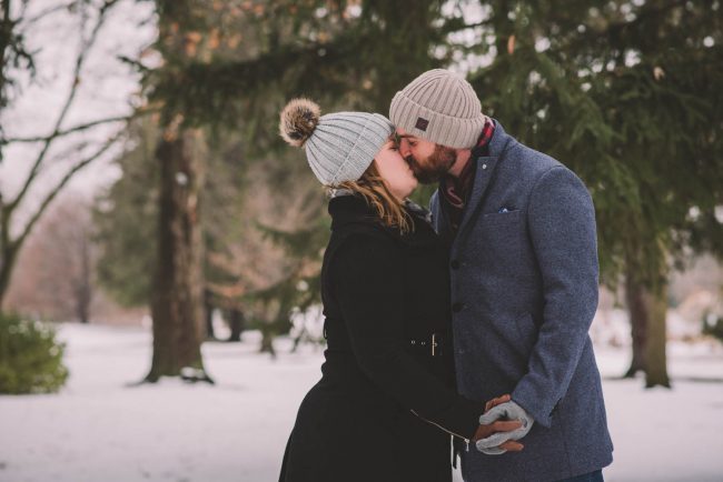 Winter Engagement Guelph Kitchener Waterloo