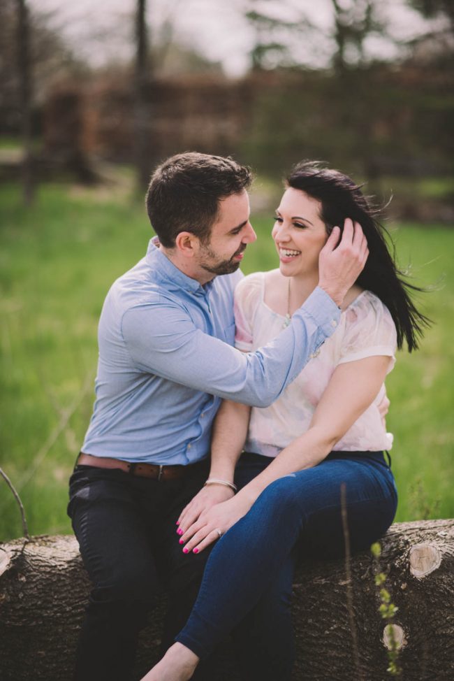 Guelph Spring Blossoms Engagement