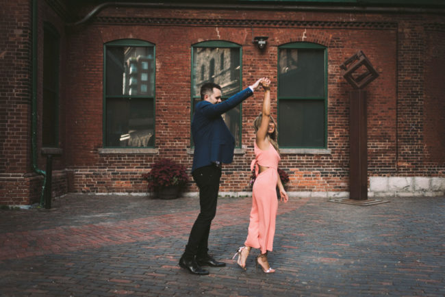 Distillery District Wedding