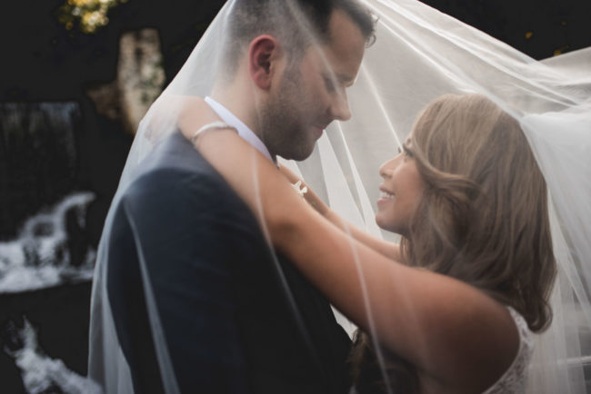 Ancaster Mill Waterfall Wedding Photos