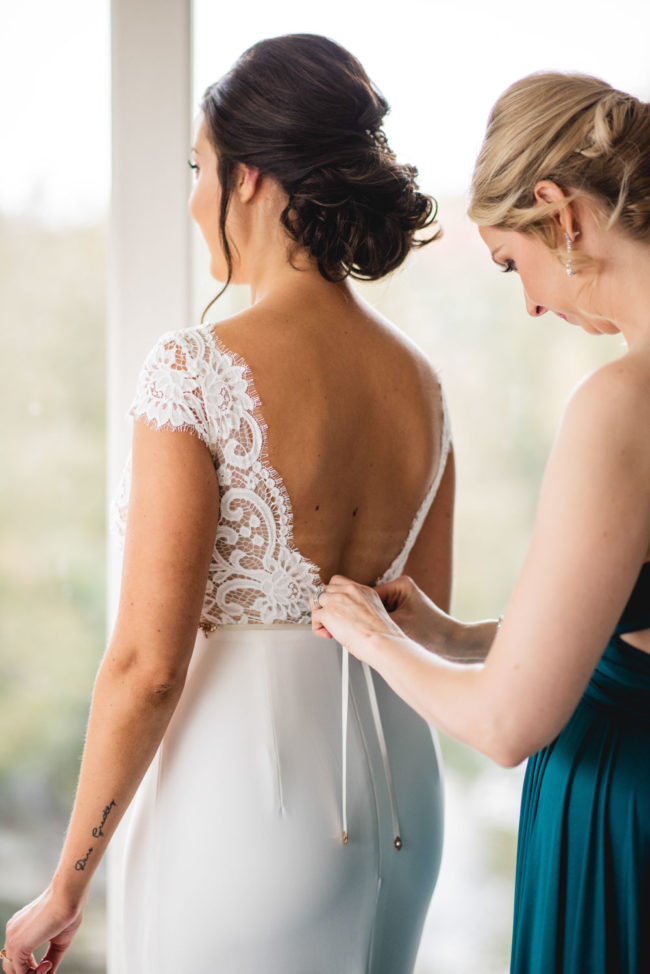 Elora Mill Autumn Wedding Photography