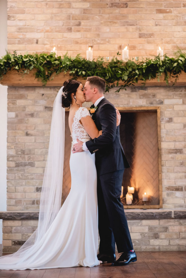 Elora Mill Autumn Wedding Photography