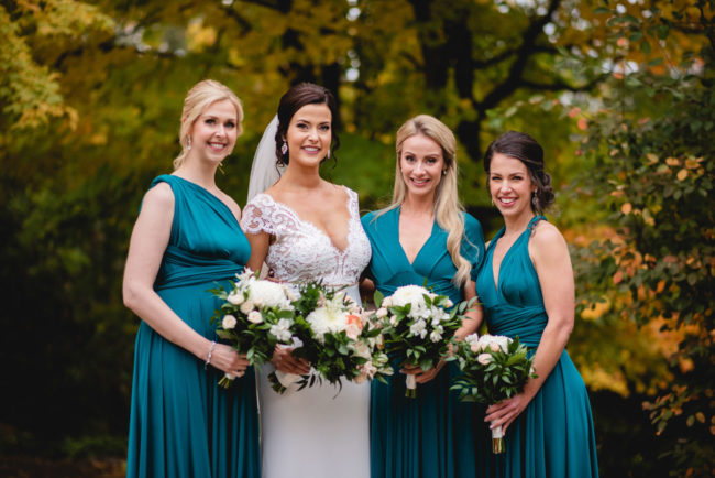 Elora Mill Autumn Wedding Photography