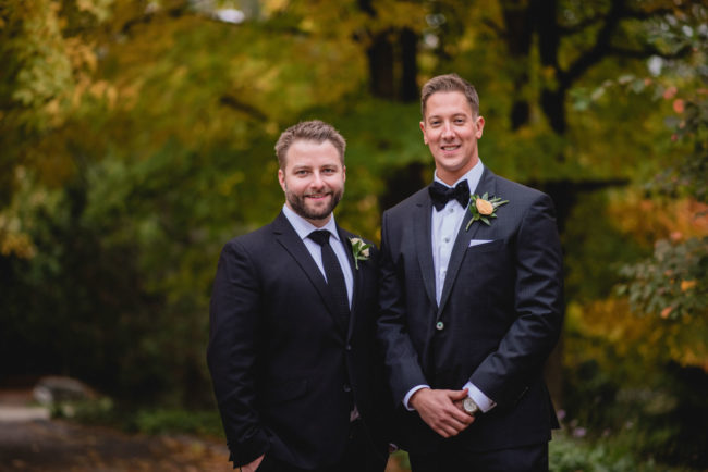 Elora Mill Autumn Wedding Photography