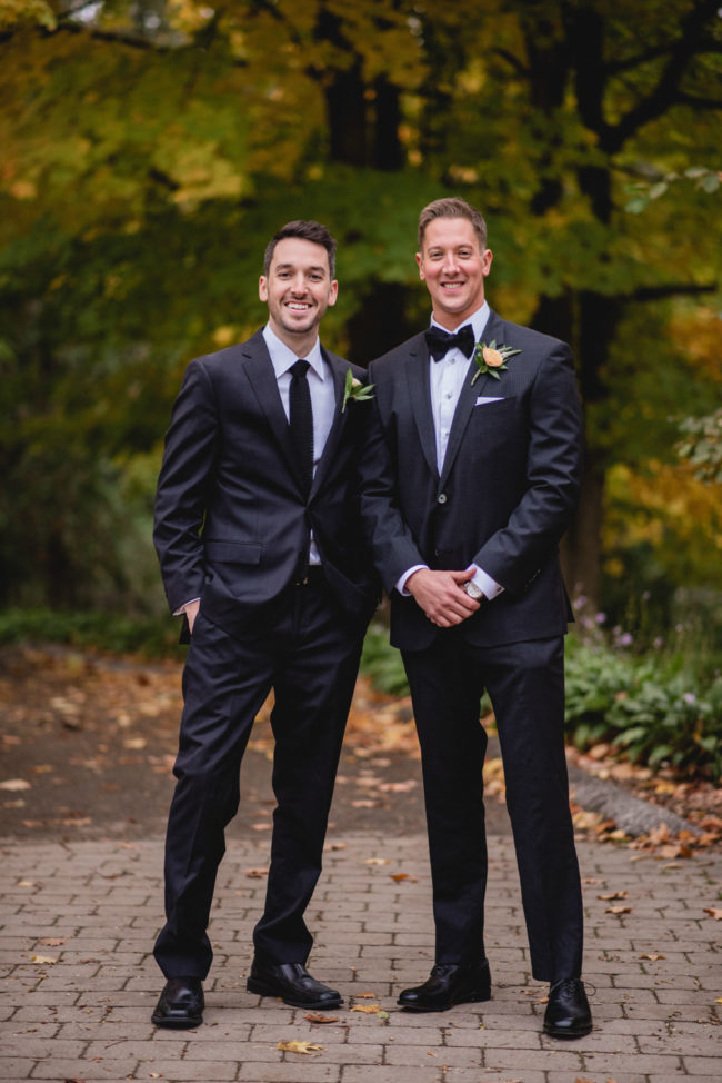 Elora Mill Autumn Wedding Photography