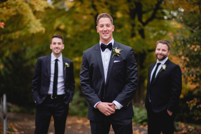 Elora Mill Autumn Wedding Photography