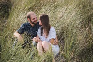 Port Stanley Sunset Beach Engagement Photography