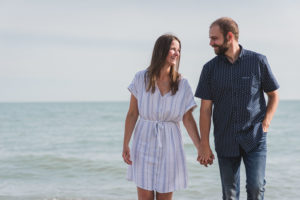 Port Stanley Sunset Beach Engagement Photography