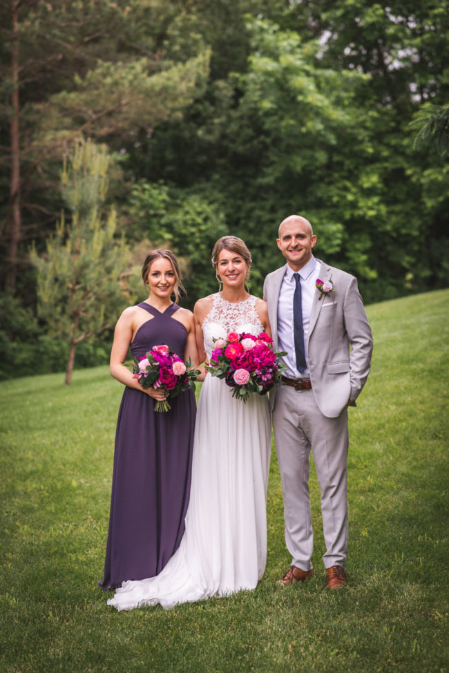 Nature wedding photography