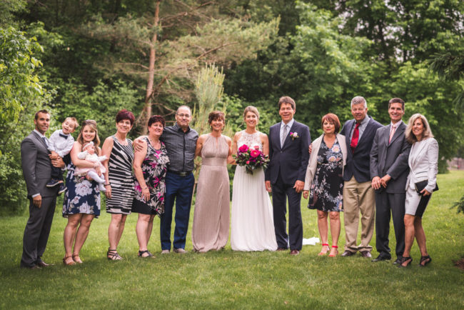 Nature wedding photography