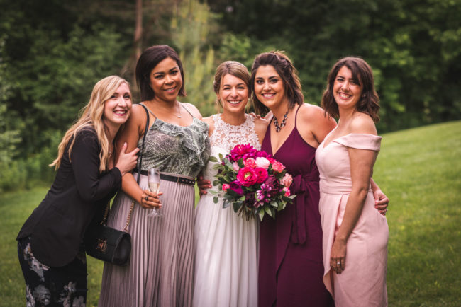 Nature wedding photography