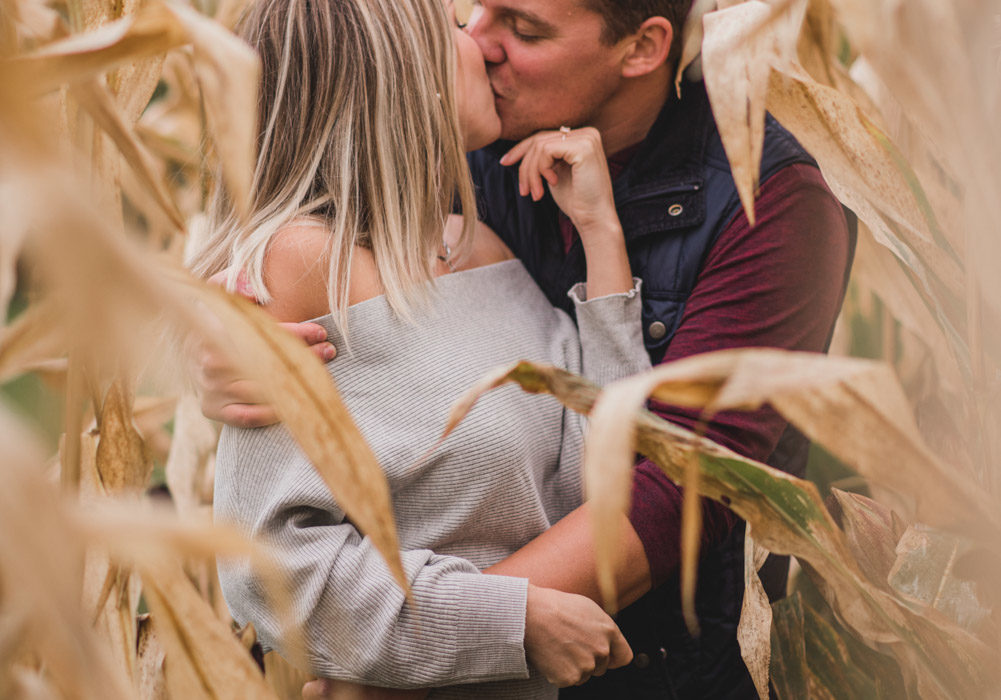 Autumn Farm Engagement Photography