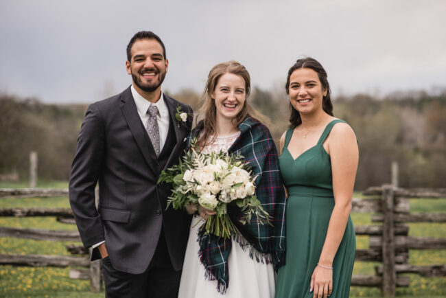 Candid micro wedding photography