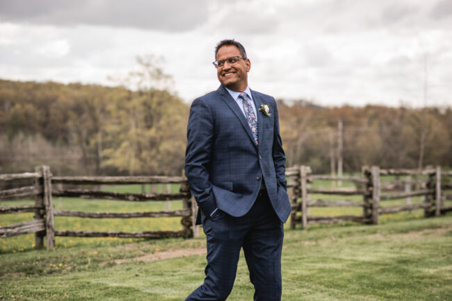 Candid micro wedding photography