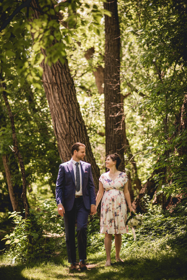 Guelph river wedding photography