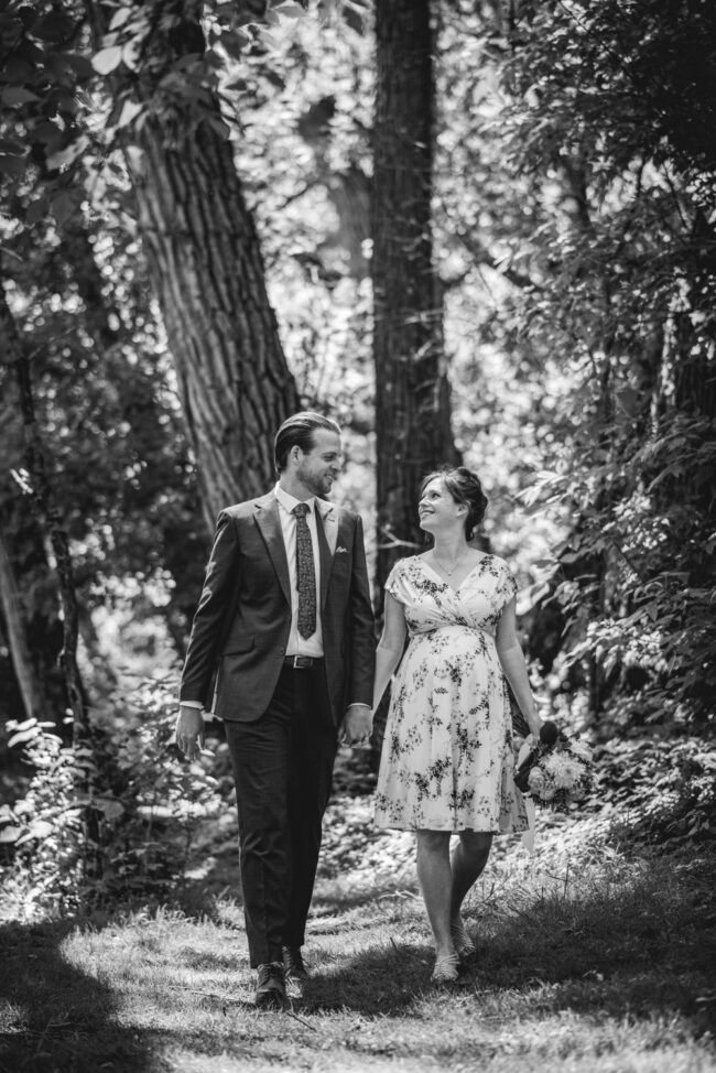 Guelph riverside elopement