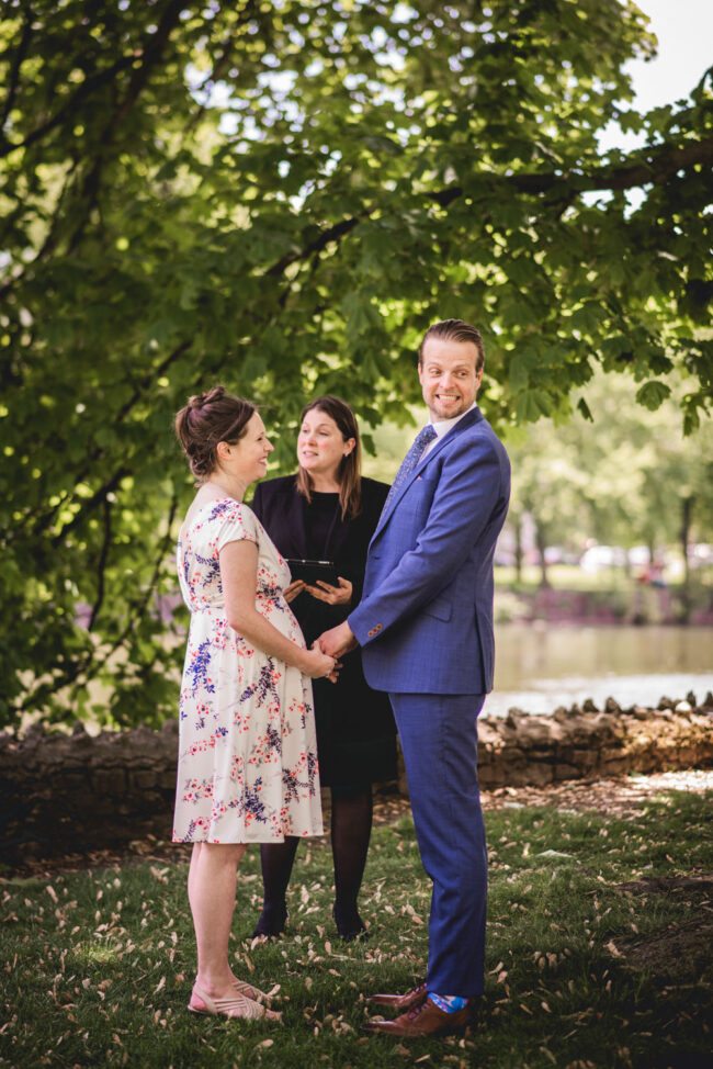 Guelph riverside elopement
