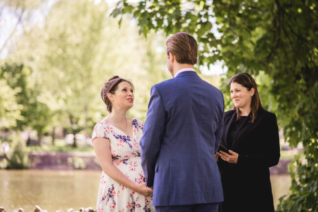 Guelph riverside elopement