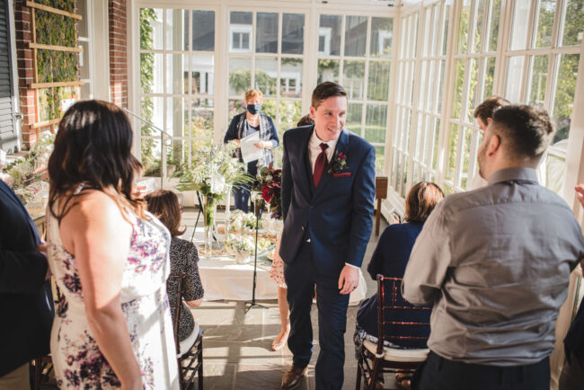 Langdon Hall Conservatory Wedding Photography