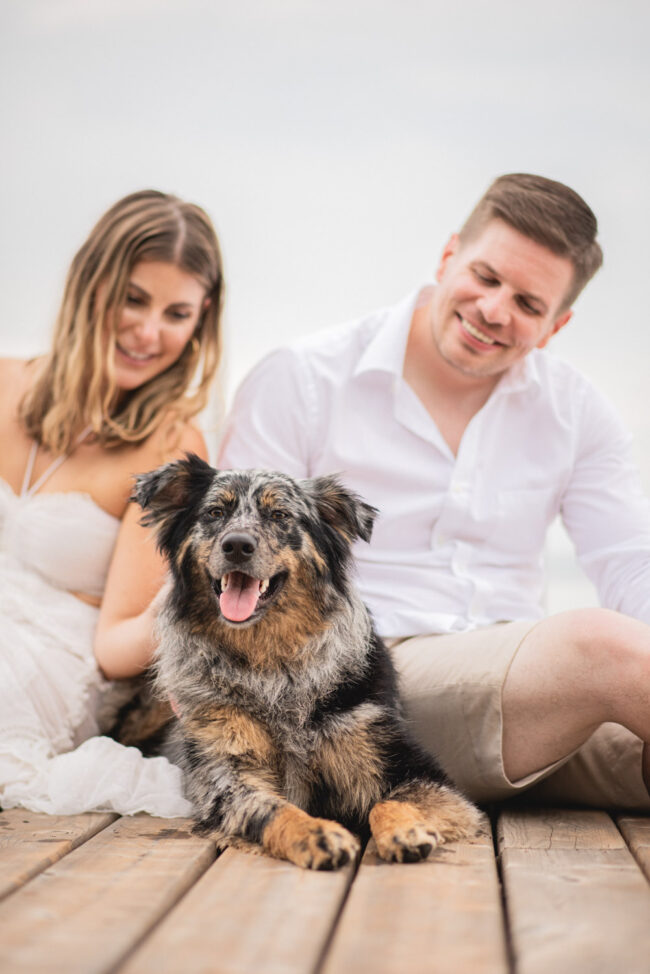 Lake Huron engagement photoshoot
