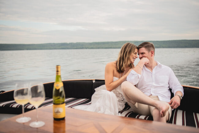 Lake Huron engagement photoshoot