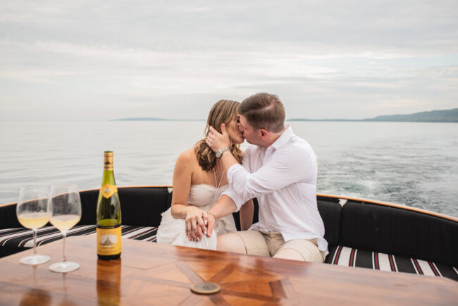 Lake Huron engagement photoshoot