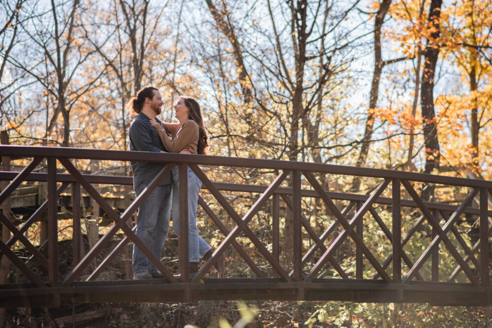 Waterfall Engagement Photography