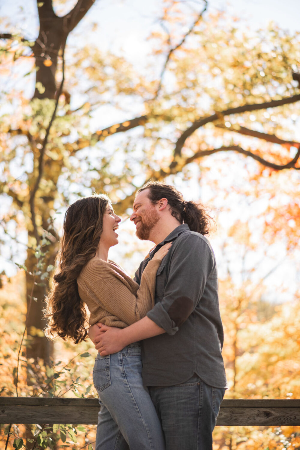 Candid Engagement photographer