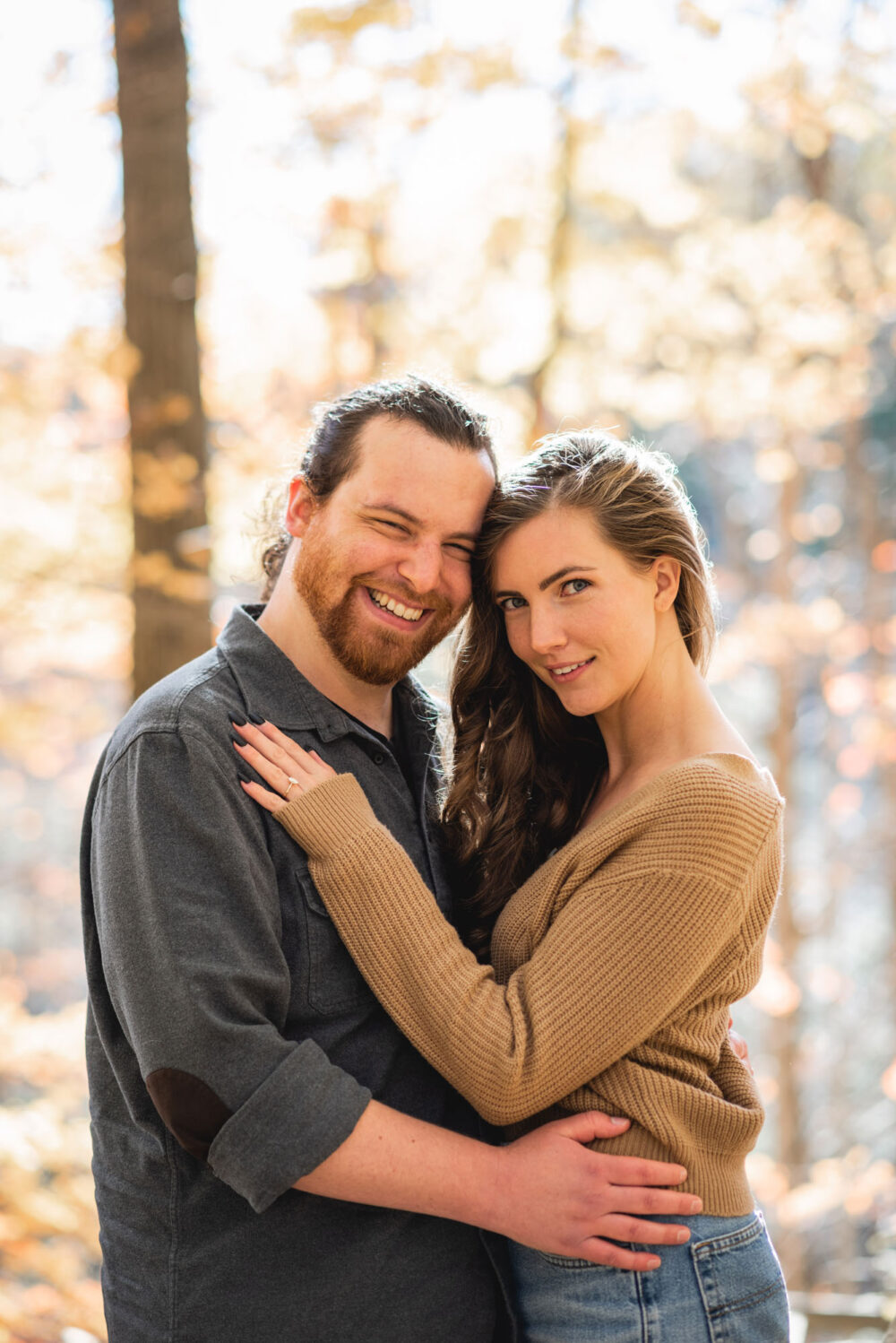 Candid Engagement photographer