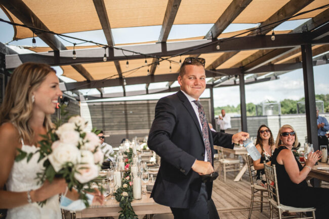 Elora Mill Terrace Wedding