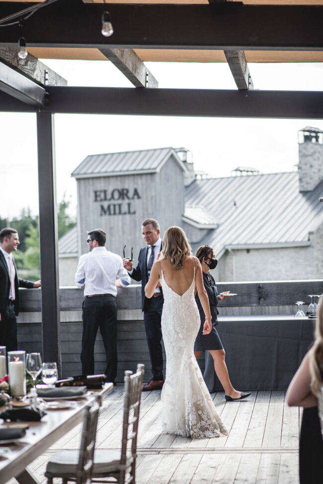 Elora Mill Terrace Wedding photography