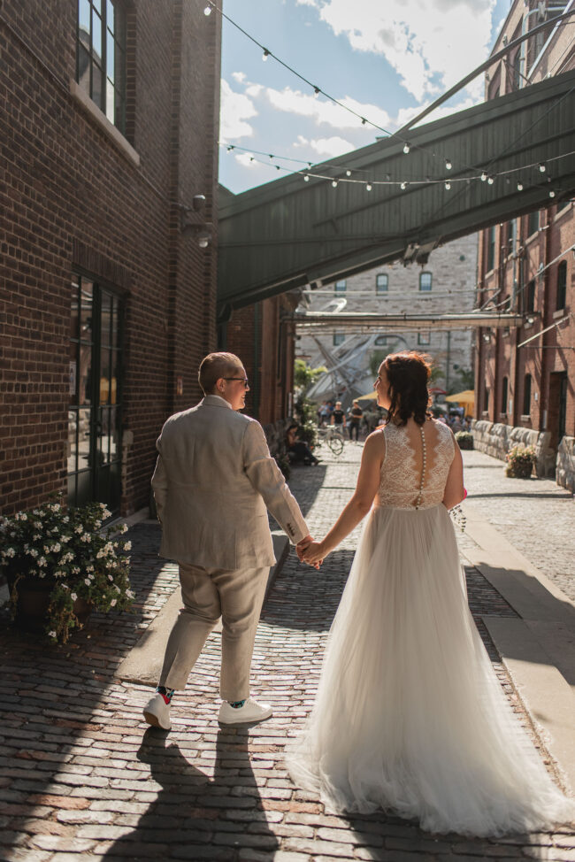 Toronto Distillery District Wedding