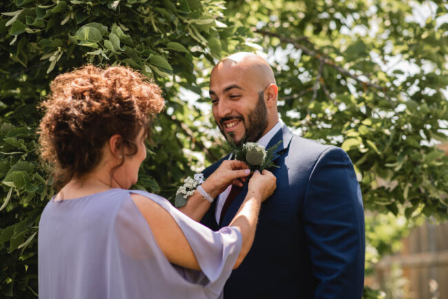 Backyard Wedding Photography Kitchener