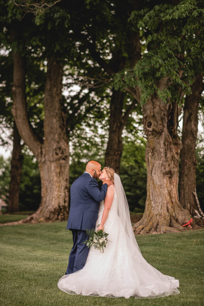 Romantic farm wedding