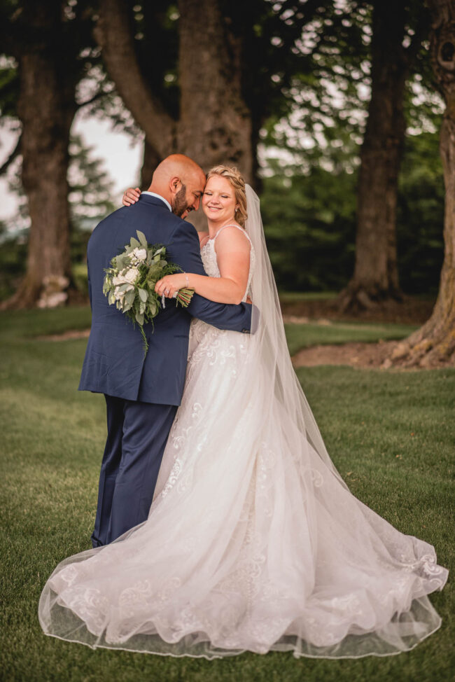 Romantic farm wedding